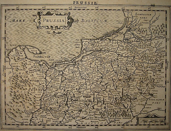 Mercator Gerard - Hondius Jodocus Prussia 1630 Amsterdam